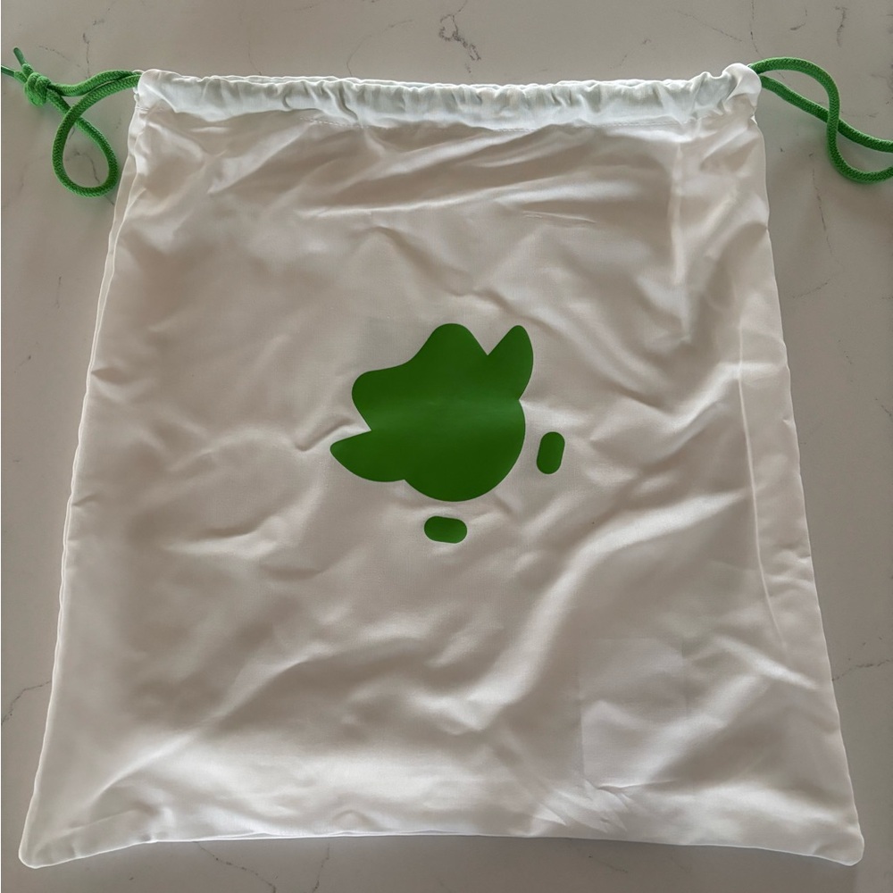 Duolingo double side printed drawstring tote/ bag authentic from Duolingo store